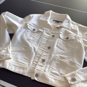 Ralph Lauren White Jean Jacket Classic Denim Style